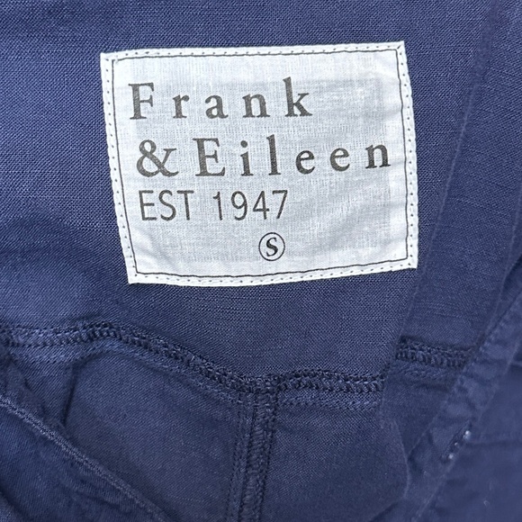 Frank & Eileen Southern Ireland navy utility dress size Small - Picture 6 of 7